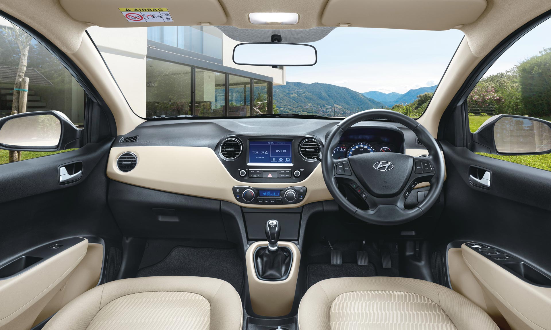 2017-Hyundai-Xcent-interior