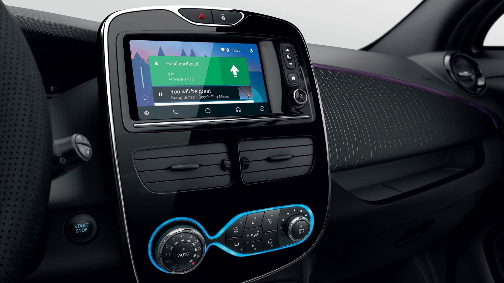 2018-Renault-Zoe-Interior-R-LINK Evolution with Android Auto
