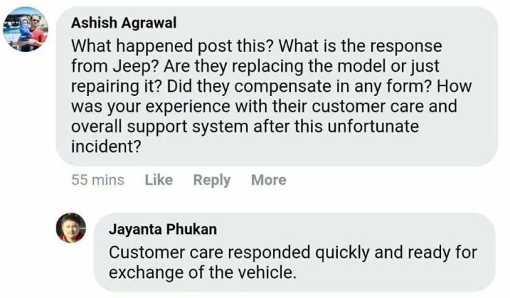 Jeep-Compass-Suspension-Failure-India-Resolved