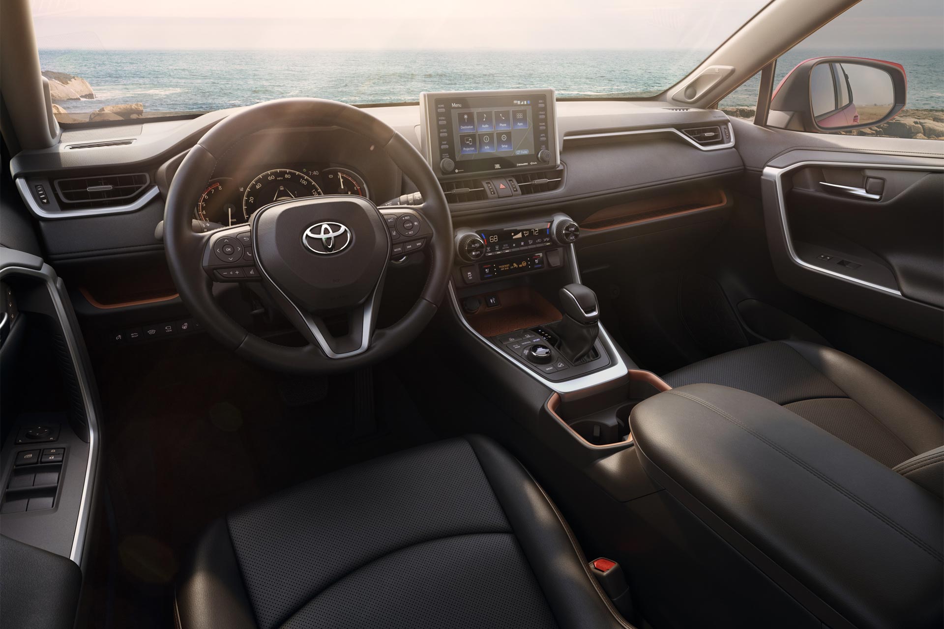 5th-generation-2019-Toyota-RAV4-interior
