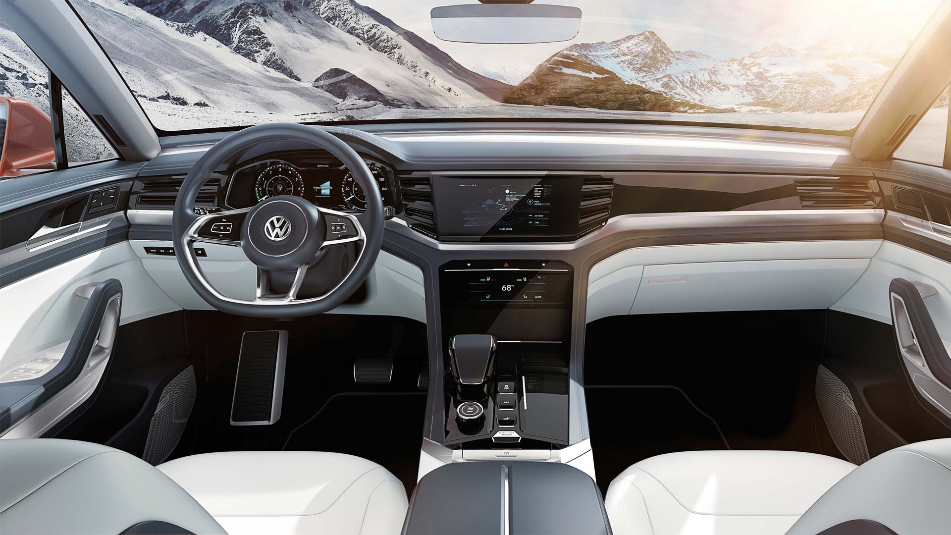 Volkswagen Atlas Cross Sport concept interior