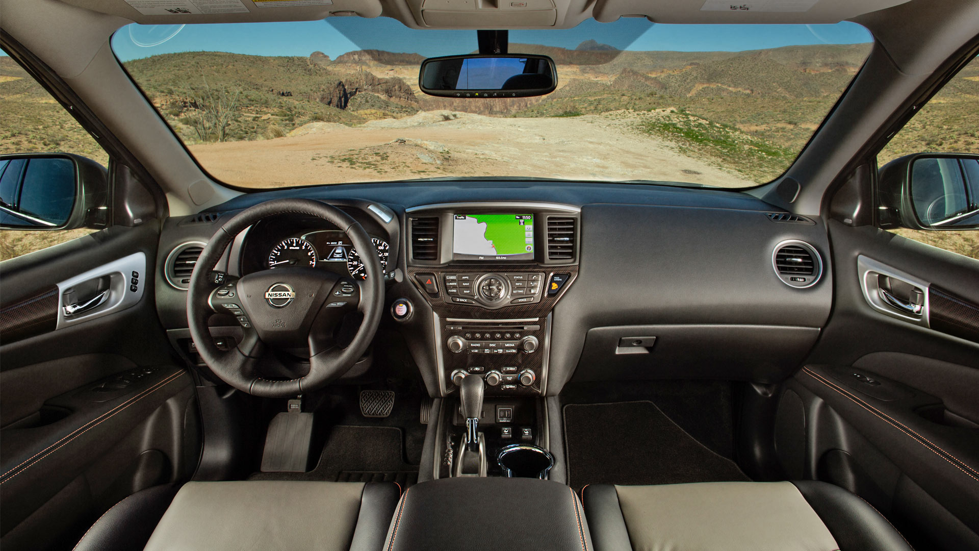2019 Nissan Pathfinder Rock Creek Edition Interior
