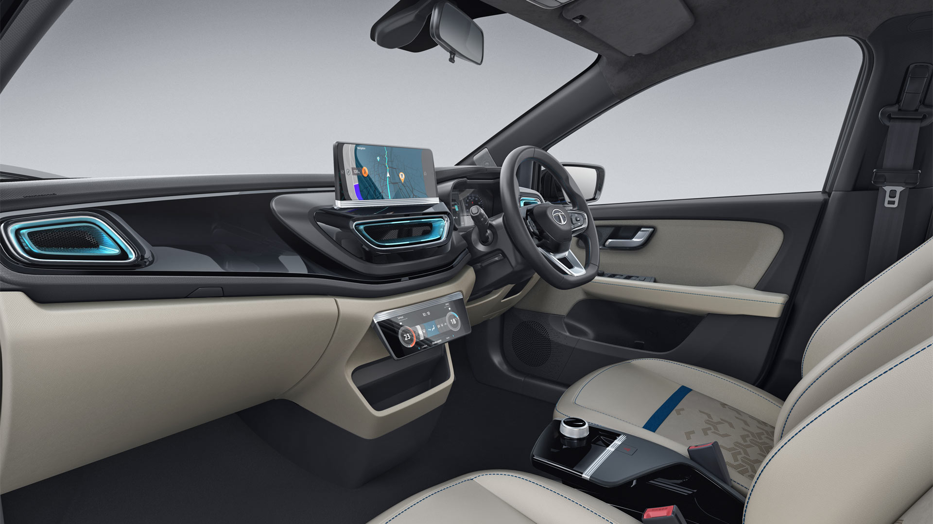 Tata-Altroz-EV-Interior