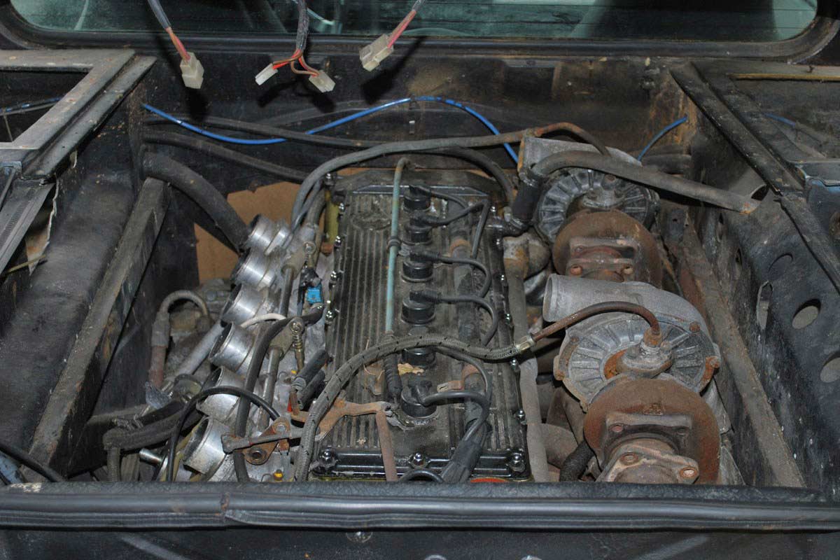 Harald-Ertl-1979 BMW M1 Engine