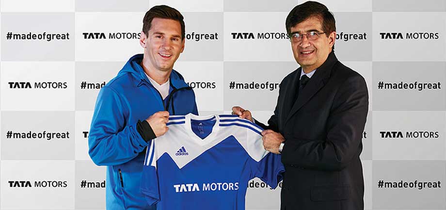 Lionel Messi Tata Motors Global Ambassador