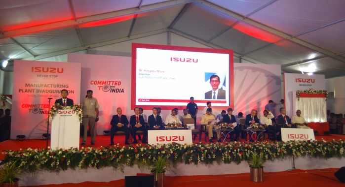 Isuzu inaugurates Rs 3000 Crore facility