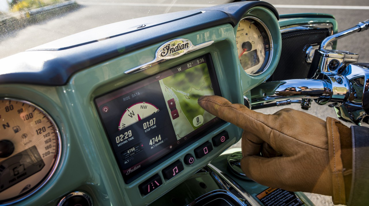 Indian Motorcycle Infotainment System