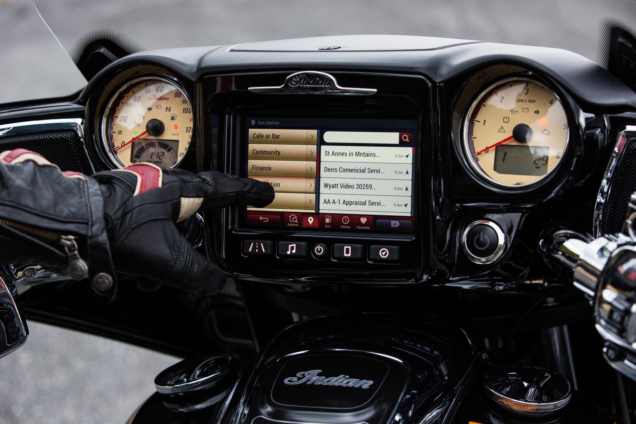 Indian Motorcycle Infotainment System