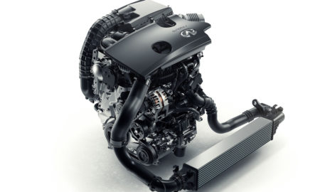 INFINITI four-cylinder turbocharged gasoline VC-T engine