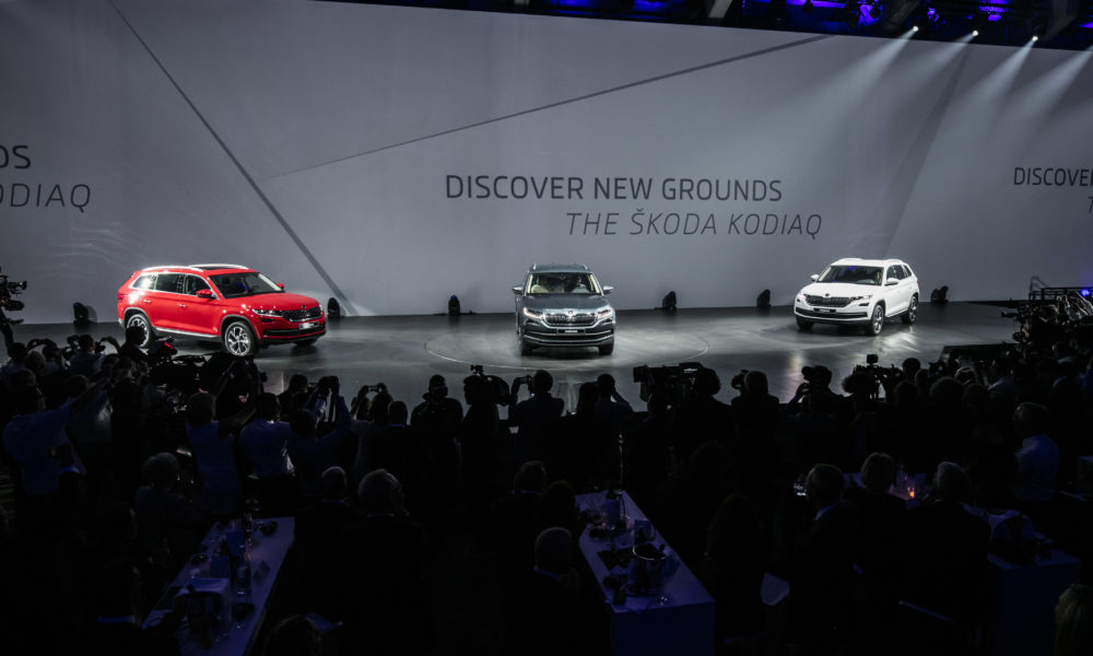 SKODA KODIAQ - WORLD PREMIERE, Berlin 1.9.2016