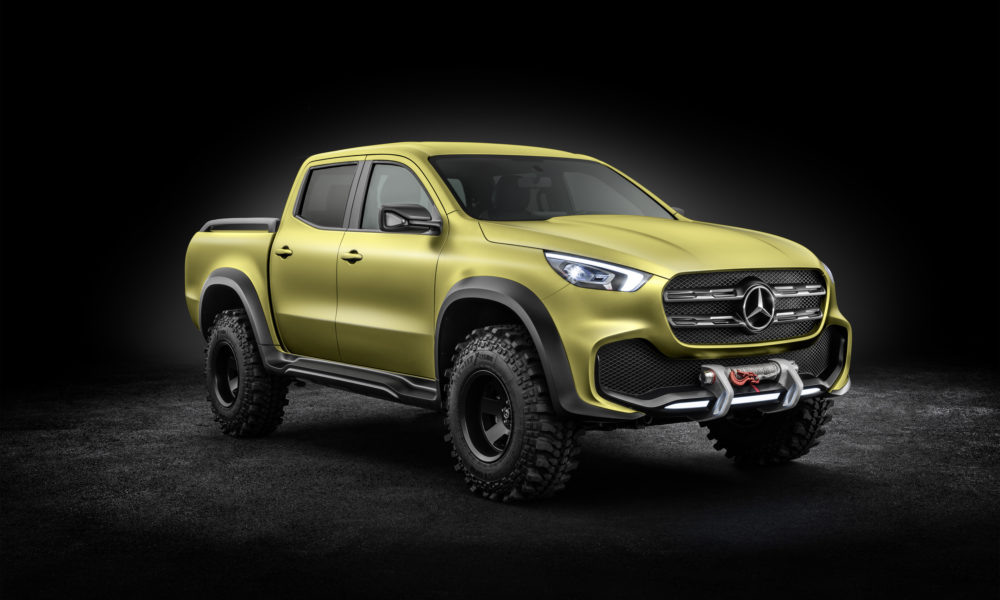 Mercedes-Benz Concept X-CLASS – Erster Ausblick auf den neuen Pickup mit Stern
