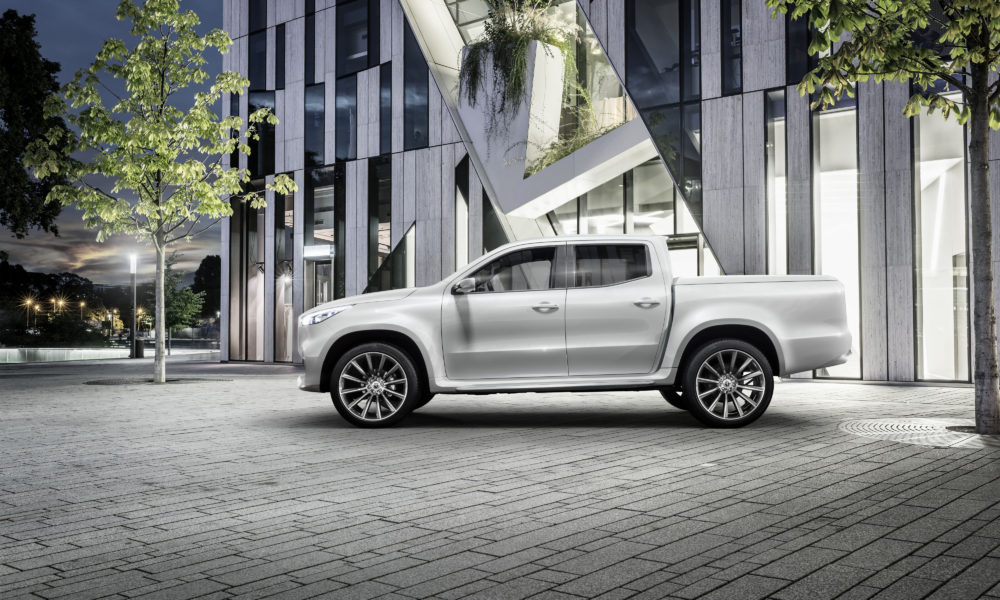Mercedes-Benz Concept X-CLASS – Erster Ausblick auf den neuen Pickup mit Stern