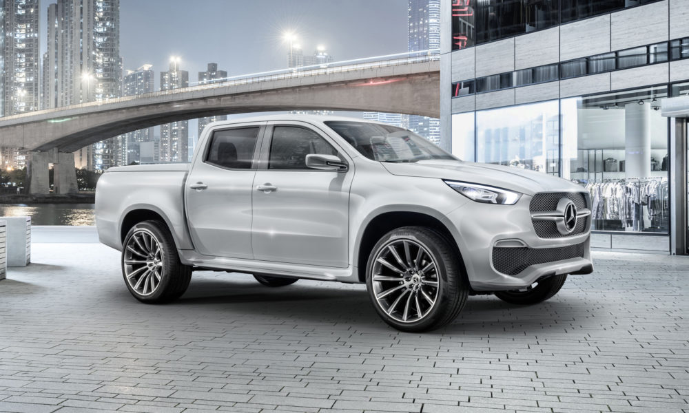 Mercedes-Benz Concept X-CLASS – Erster Ausblick auf den neuen Pickup mit Stern