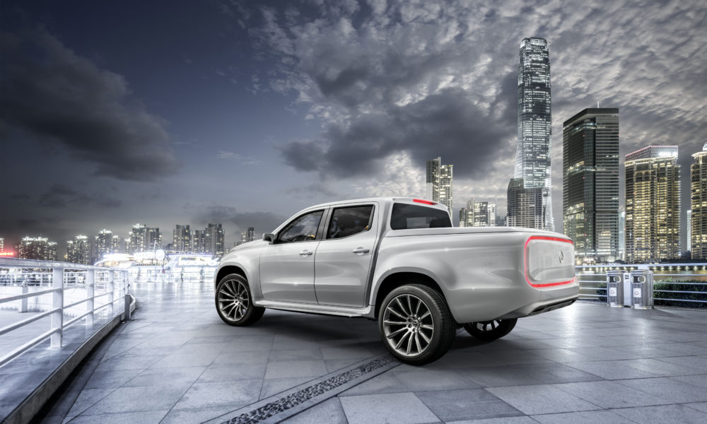 Mercedes-Benz Concept X-CLASS – Erster Ausblick auf den neuen Pickup mit Stern