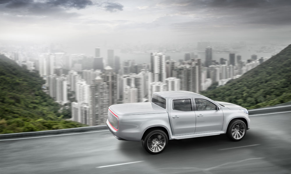 Mercedes-Benz Concept X-CLASS – Erster Ausblick auf den neuen Pickup mit Stern