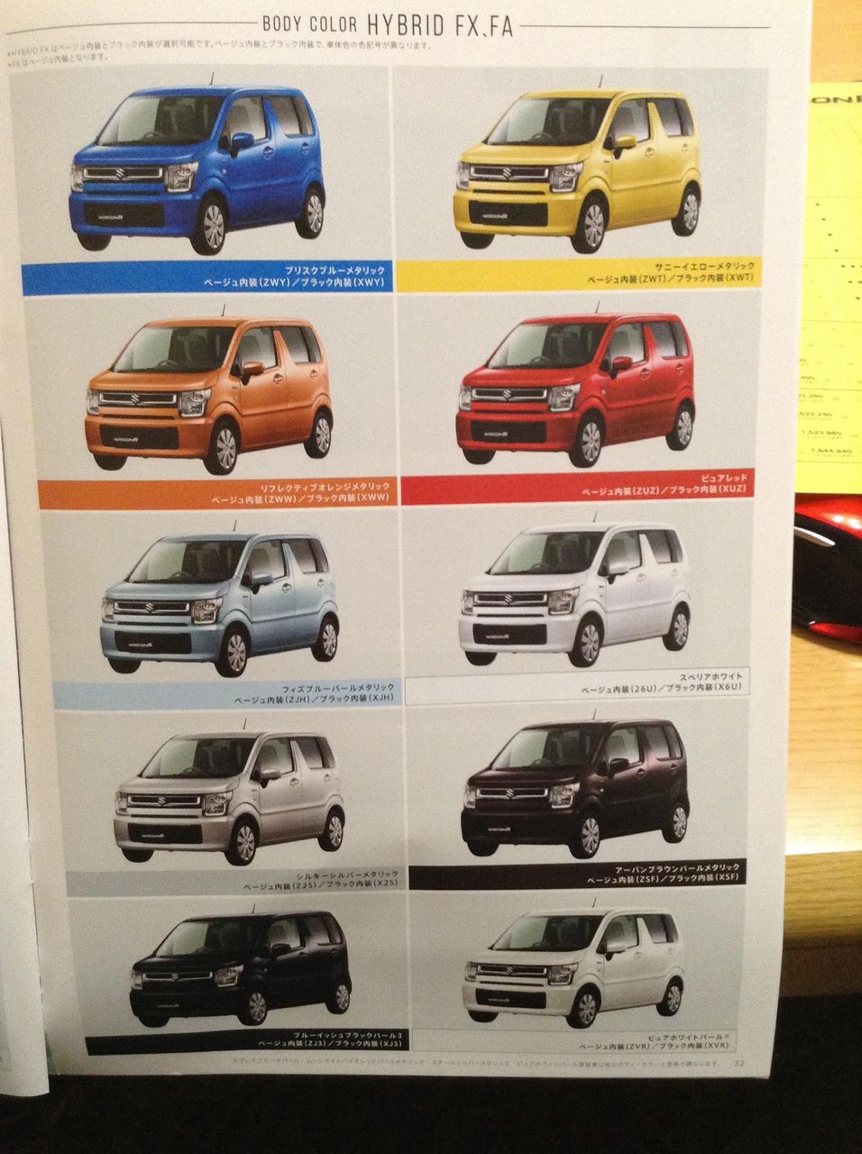 Next-gen-Suzuki-Wagon-R-brochure-leaked-colors