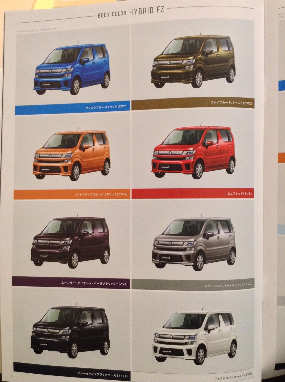 Next-gen-Suzuki-Wagon-R-hybrid-fz-brochure-leaked-colors