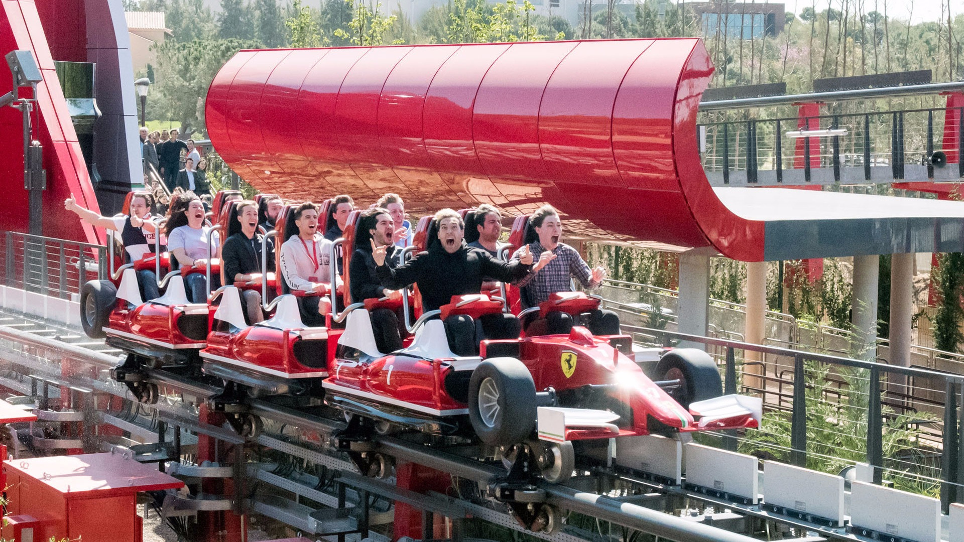 Ferrari Land Theme Park Opens In Spain Autodevot Ferrari Land Theme Park Opens In Spain Autodevot