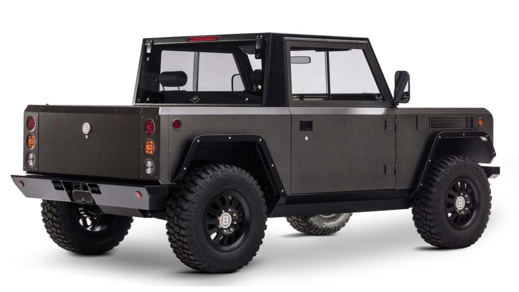 Bollinger B1 is a military style electric truck from New York - Autodevot