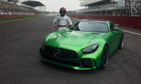 Mercedes-AMG GT R-Buddh International Circuit