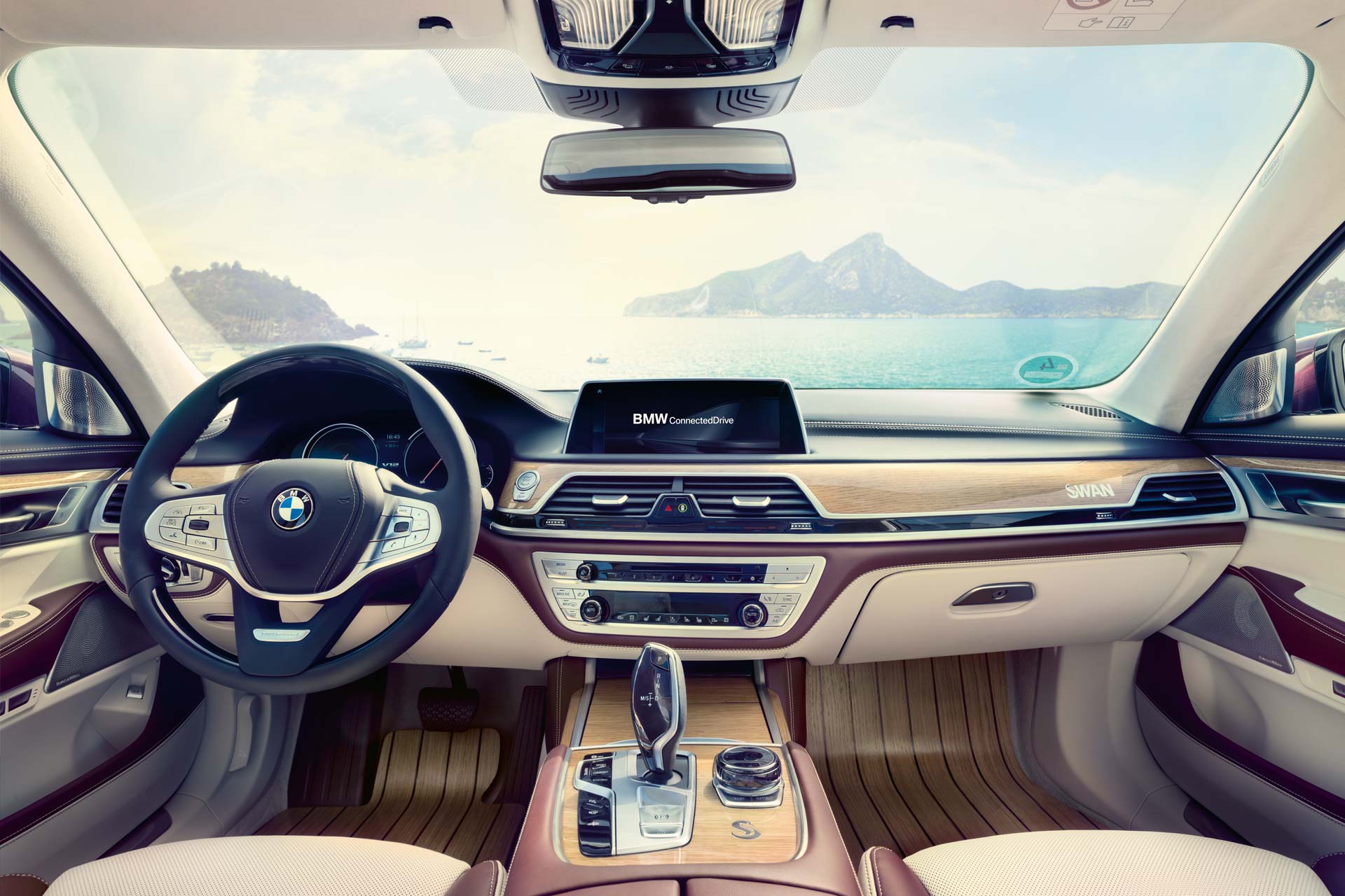 BMW Individual M760Li inspired by Nautor's Swan Interior