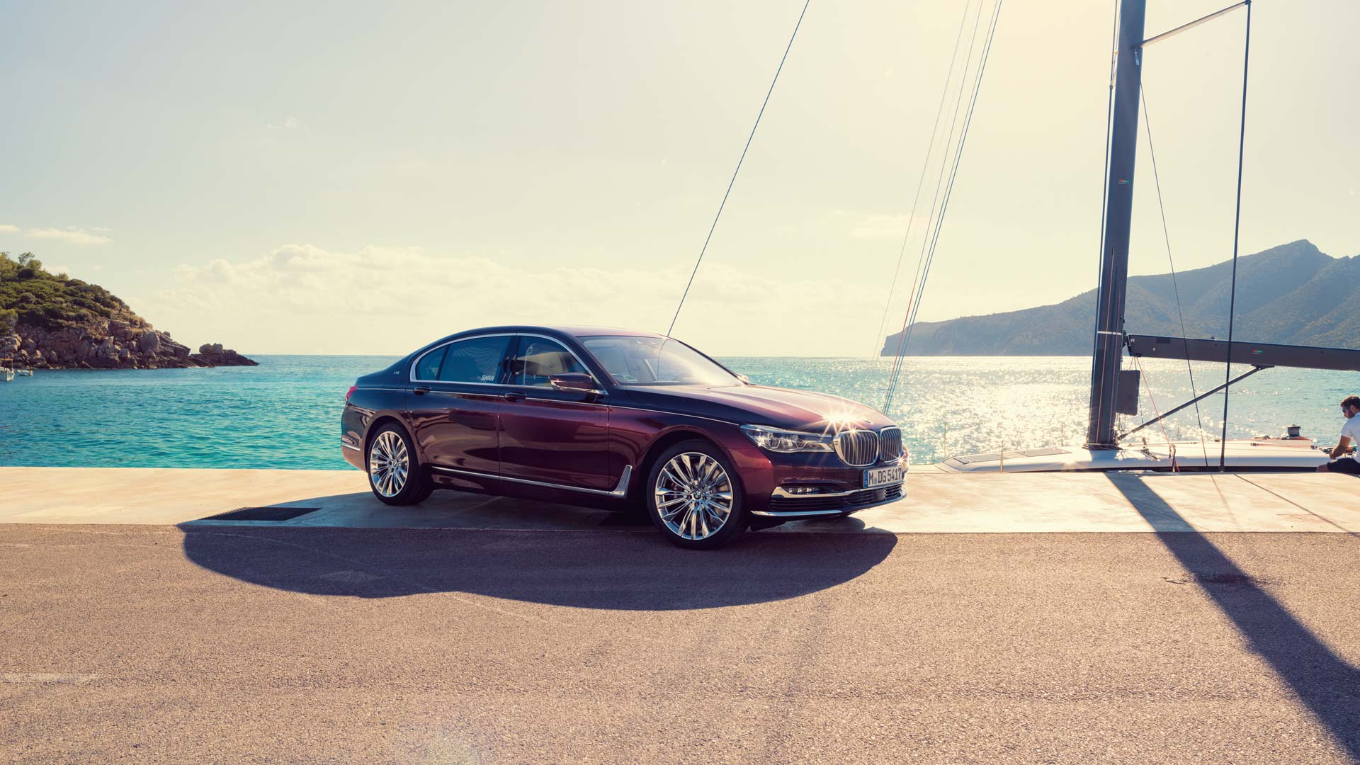 BMW Individual M760Li inspired by Nautor's Swan