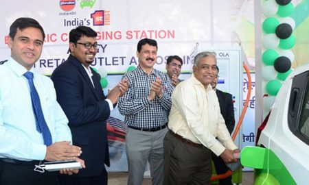 IndianOil-electric-vehicle-charging-station-Nagpur