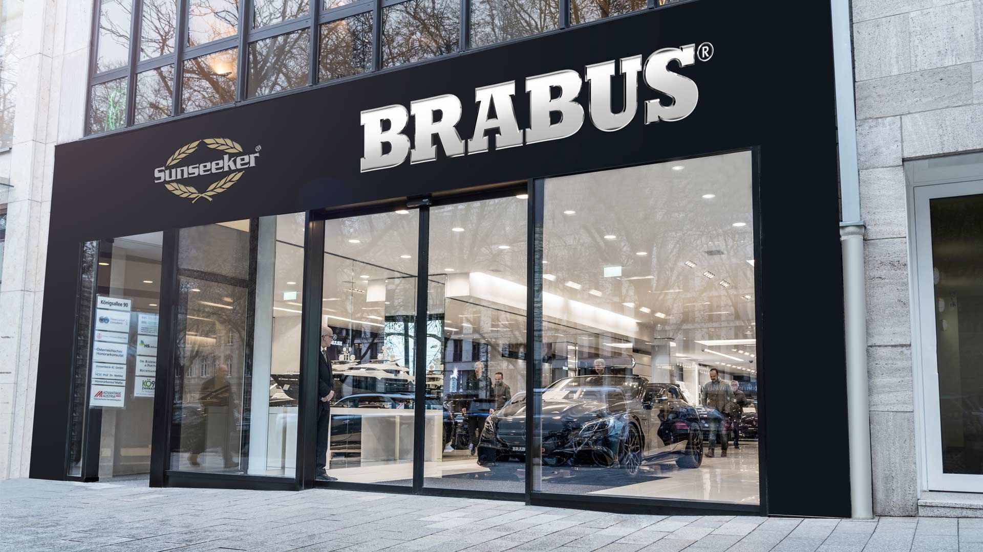 Brabus-Sunseeker-flagship-store-Dusseldorf