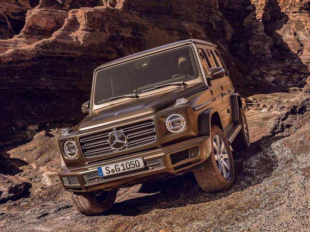 2019 Mercedes G-Class leaked official images