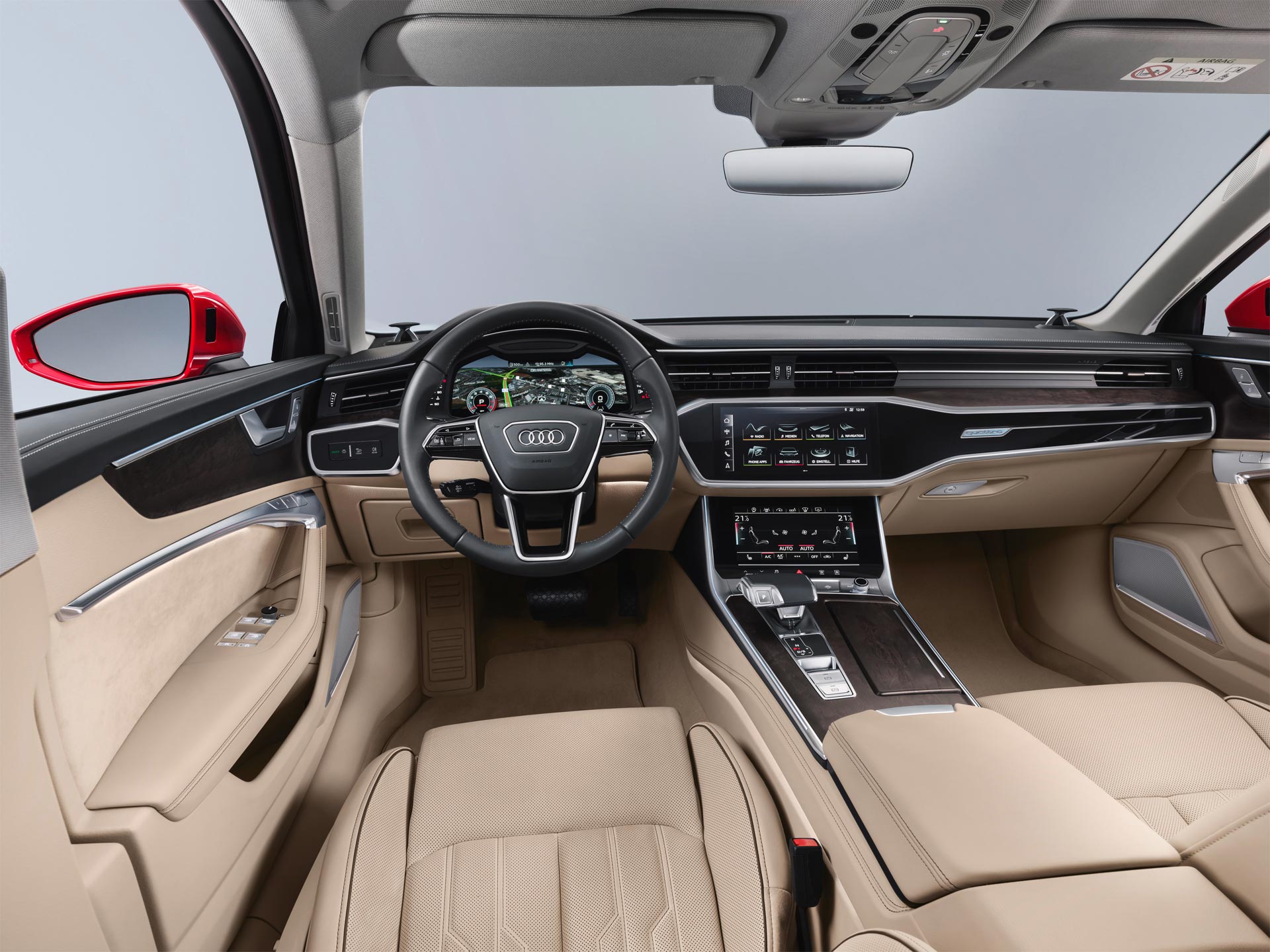 5th-generation-2018-Audi-A6-Interior