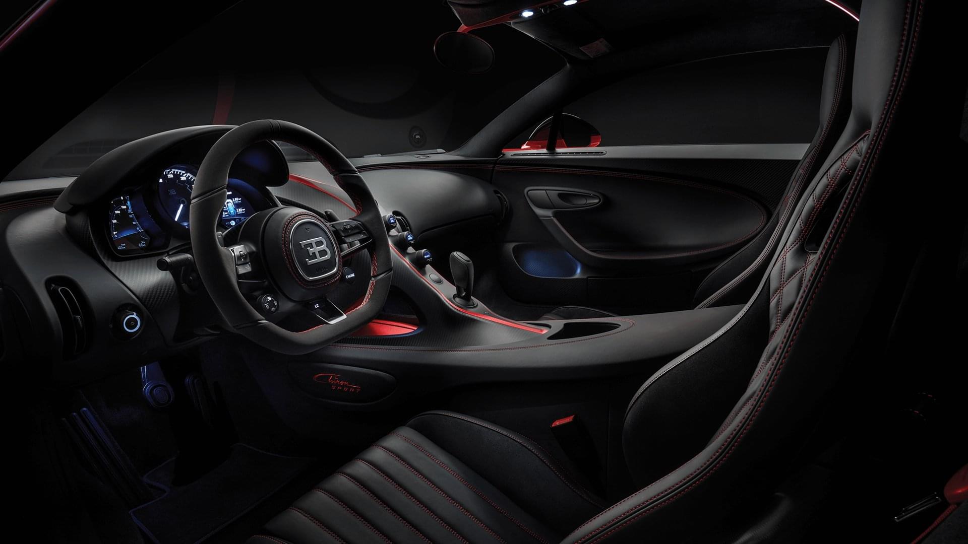 Bugatti Chiron Sport Interior