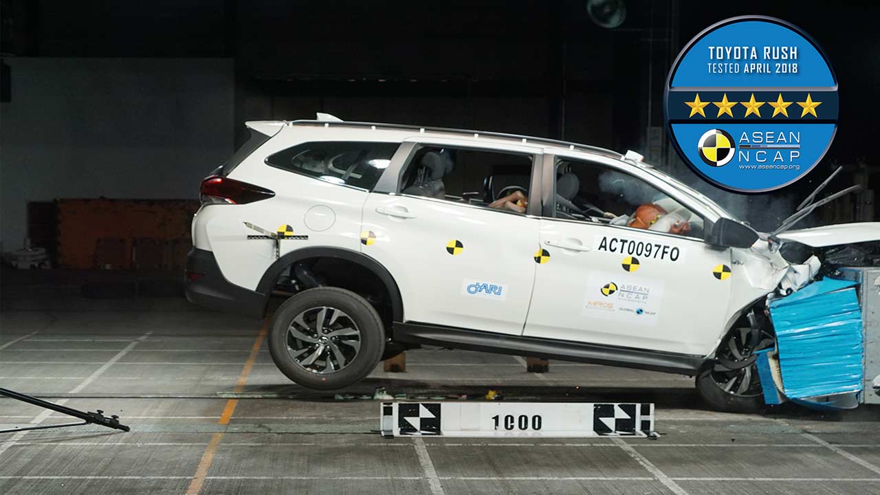 Toyota Rush scores 5 stars in ASEAN NCAP - Autodevot