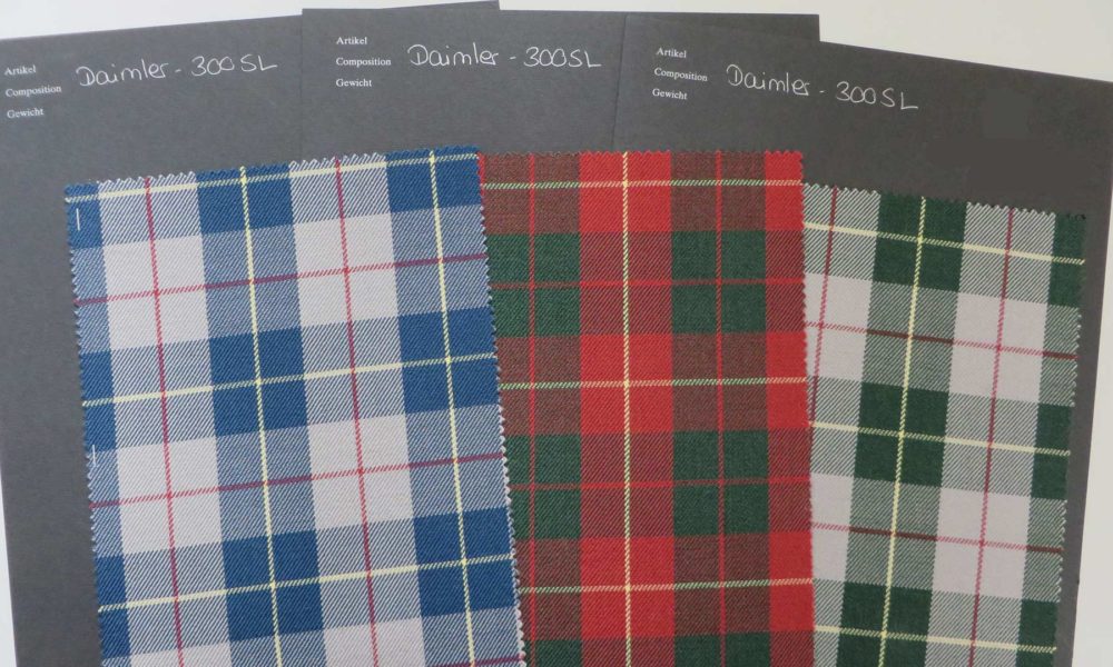 Mercedes-Benz 300 SL Gullwing original fabric upholstery