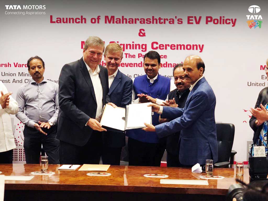 Tata Motors MoU Government of Maharashtra EV