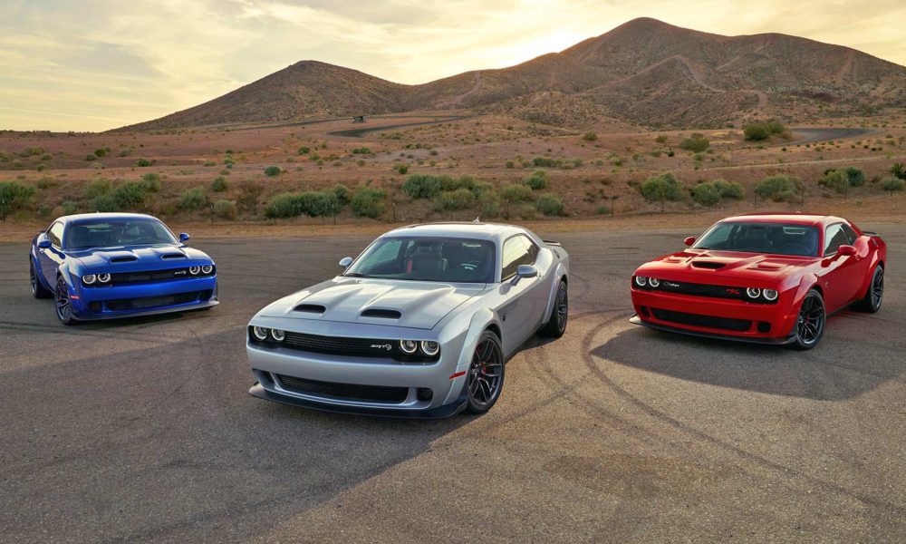2019 Dodge Challenger Lineup SRT Hellcat Widebody, SRT Hellcat Redeye Widebody, RT Scat Pack Widebody