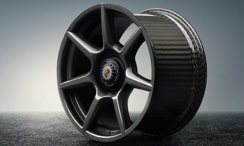Porsche 911 Turbo 20-inch Braided Carbon wheels with central lock_4