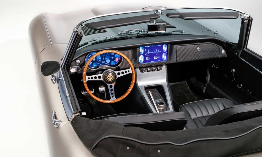 2020 Jaguar E-Type Zero Classic electric interior