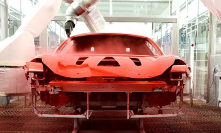 Ferrari-low-bake-paint-technology