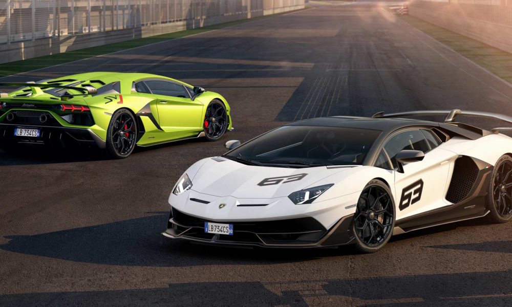 Lamborghini Aventador SVJ and SVJ 63