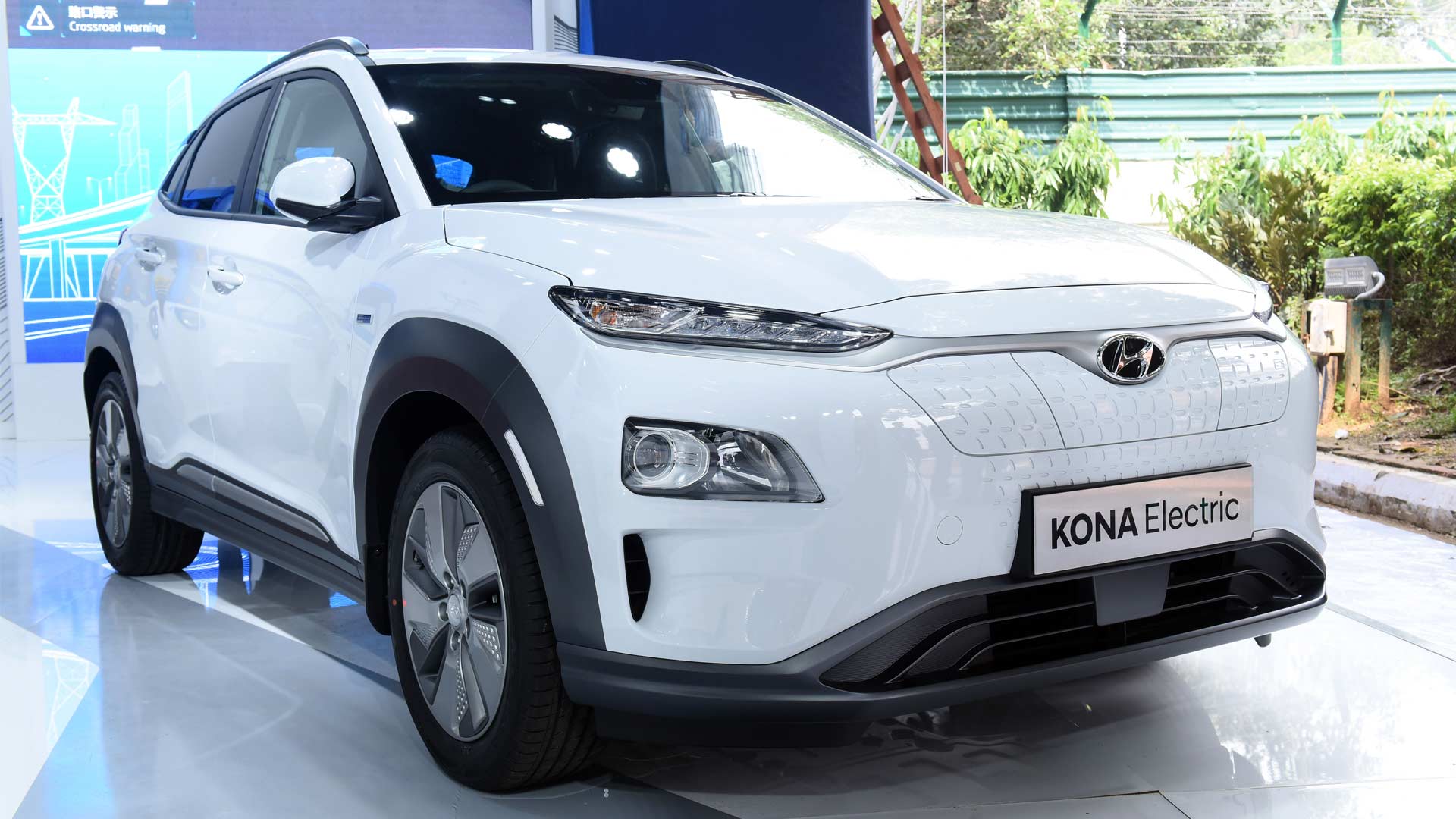 Hyundai Kona Electric showcased at Move_The Global Mobility Summit 2018 India