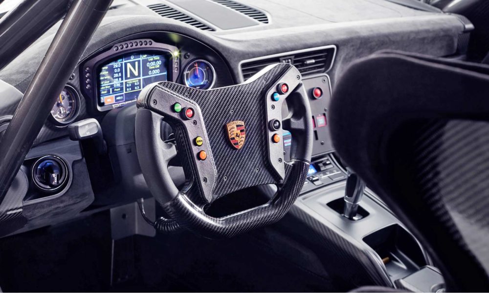 Porsche 935 clubsport race car Interior