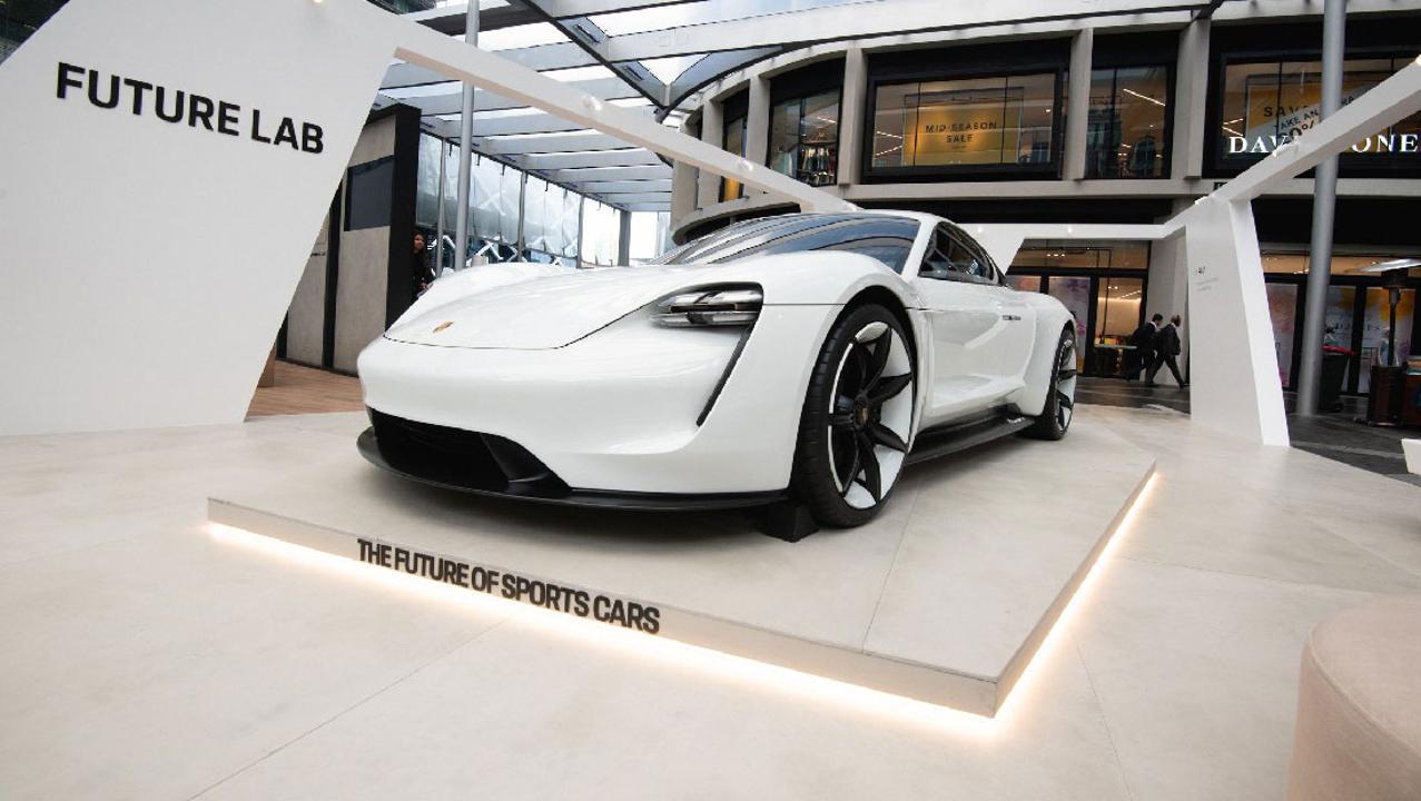 Porsche Mission E concept Taycan Future Lab Sydney Australia