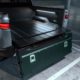 Rivian R1T all-electric pick-up truck tailgate