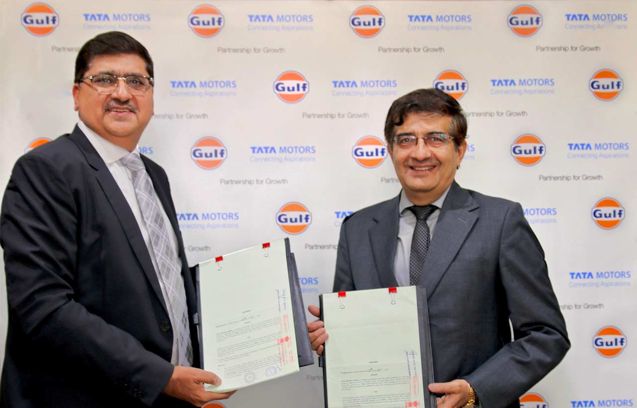 Tata-Motors-Gulf-Oil-co-branded lubricant