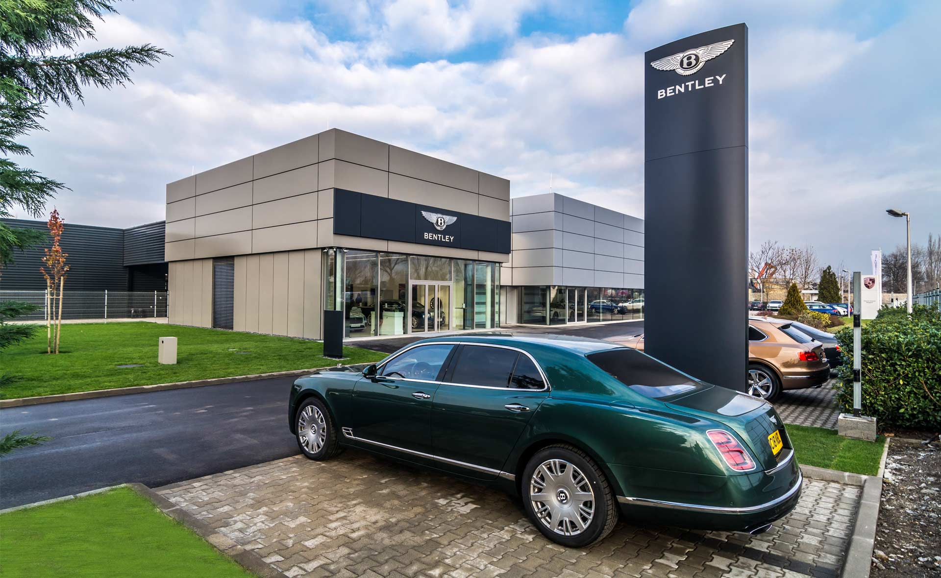 Bentley Budapest Hungary Showroom