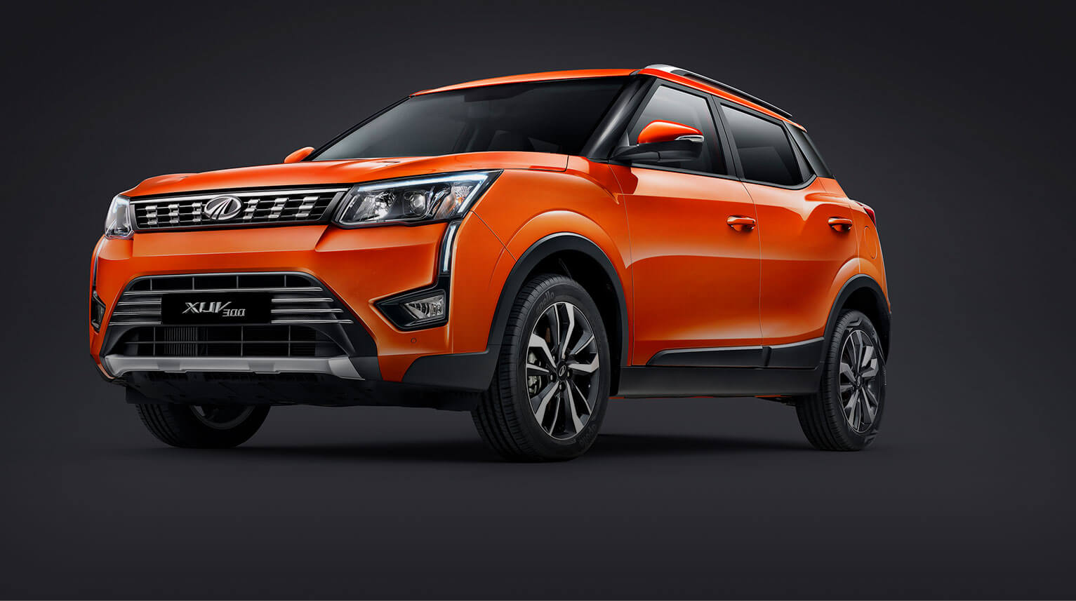 Mahindra-XUV300-Orange