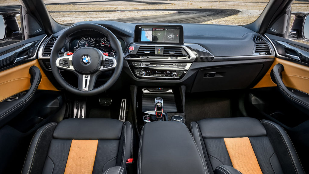 2019 BMW X3 M Competition Interior