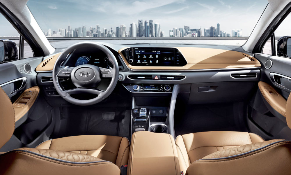 8th generation 2020 Hyundai Sonata Interior