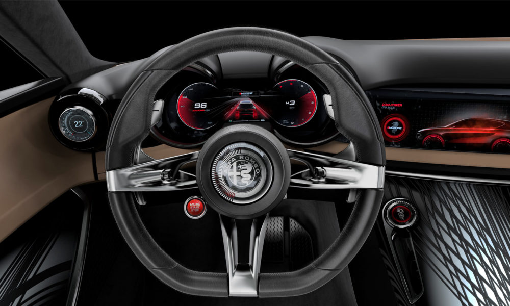 Alfa Romeo Tonale concept Interior Steering Wheel Instrument Cluster