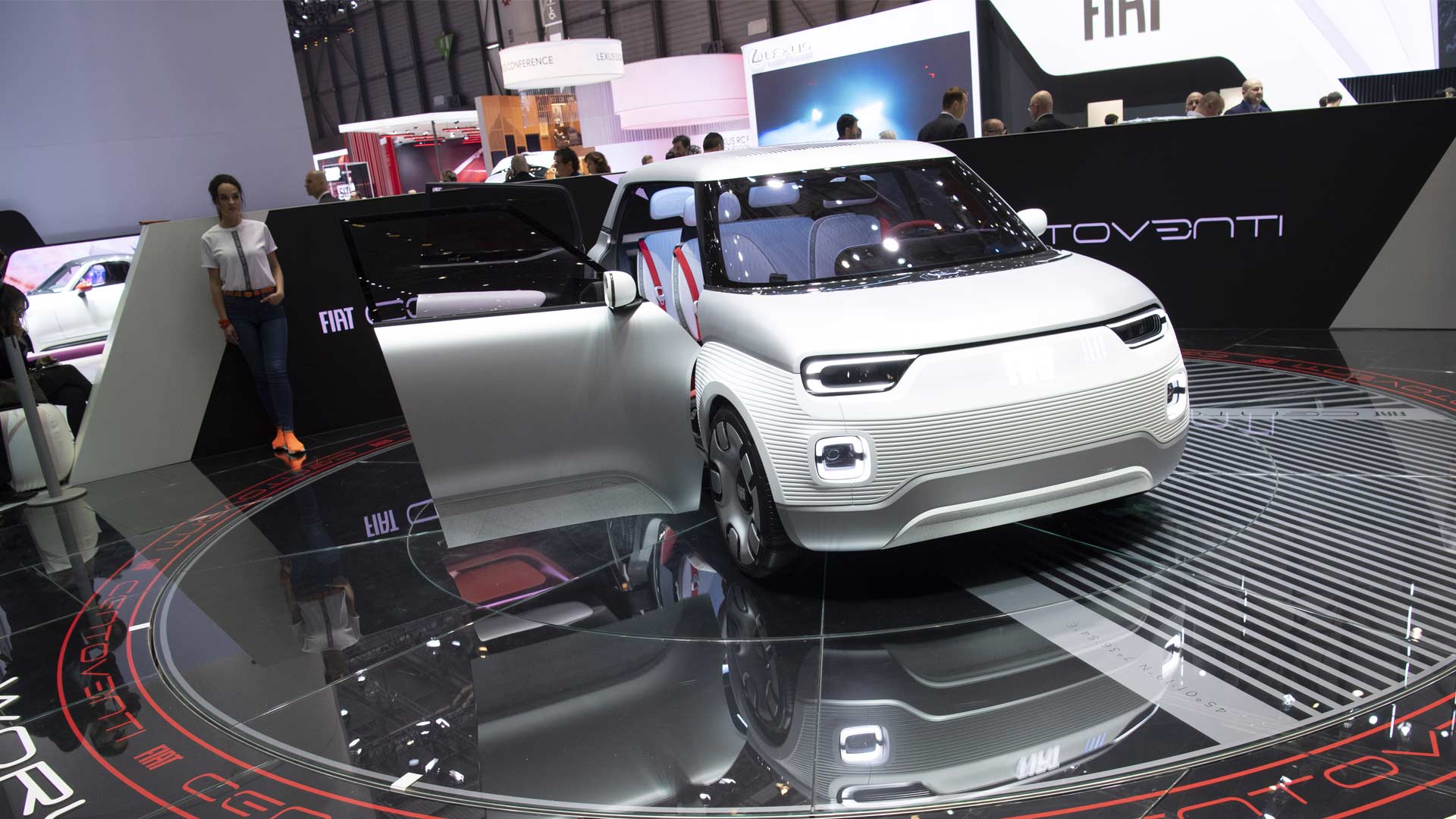 Fiat Centoventi is a modular concept with full freedom to customize